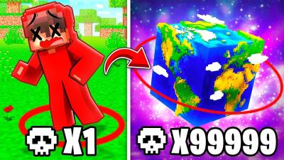 1 Death  Circle GROWS in Minecraft