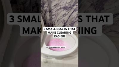 3 Small Resets That Make Cleaning Easier