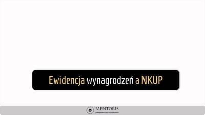8. Ewidencja wynagrodzen jako NKUP