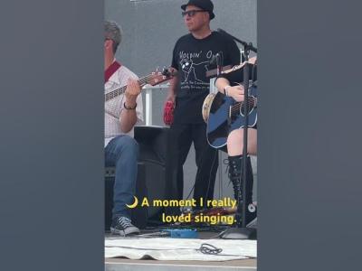 Acoustic Cranberries Cover of Zombie  Live at a Charity Event
