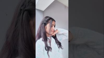 Beautiful braid hairstyle  haks for girls stylish  viralvideo diyhairstyle ytshorts haks 
