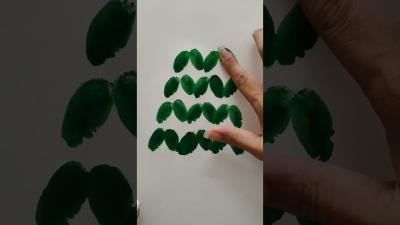 Beautiful Christmas Tree shorts art youtubeshorts