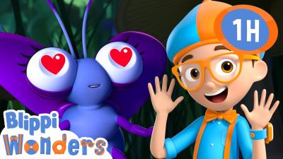 Blippi Learns About Fireflies  Blippi Wonders Educational Videos for Kids