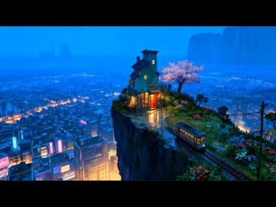 Chill Night Lofi Mix  Relaxing Music for Focus Peace and Late Study Sessions with Rain Ambience