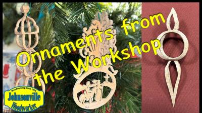 Christmas Ornaments from the Woodworking Shop