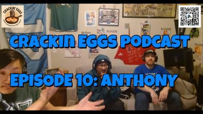 CrackinEggsPodcast Episode 10 Anthony comedy podcast entertainment funny comedyshow