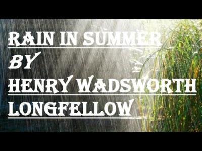 Detailed ExplanationStanza 15Rain in Summer  