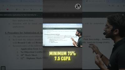 DRDO Paid Internship 2025  Golden Opportunity For College Students  shorts pw semesterwallah
