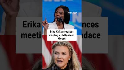 Erika Kirk announces meeting with Candace Owens shorts erikakirk candaceowens us charliekirk