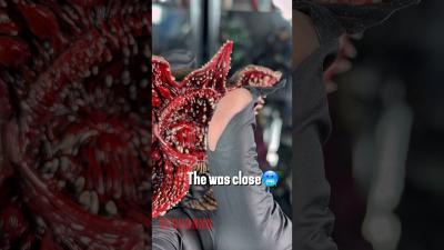 Even as a Figure Demogorgon is Dangerous bloopers funny demogorgon