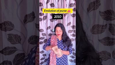 Evolution of purse relatable shortvideo ytshorts youtubeshorts like viral