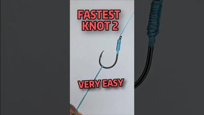  FISHING BEGINNERS EASY HOOK KNOT FOR SPIDERshorts fishing fish carp mancingknottutorial yt