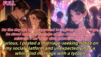  He ditched me for his mistress on our wedding day.I posted a marriage ad and wed a tycoon.