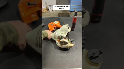 How to Fix a STIHL KM 56 RC That Wont Start  Full TearDown  Repair Part 3