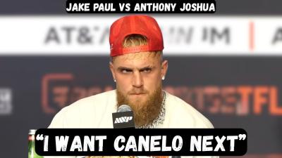 Jake Paul wants CANELO next  Post Fight Press Conference  Jake Paul vs Anthony Joshua