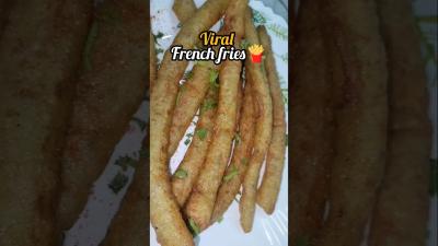 Japanese Long fries shortsytshortsytviralvideorecipereelseasyrecipefrenchfriesfoodpassion