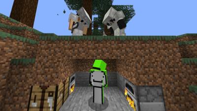 Minecraft Speedrunner VS 2 Hunters REVIVAL
