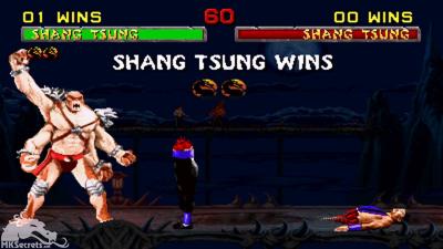 Mortal Kombat II Shang Tsung Fatality  Kintaro Morph