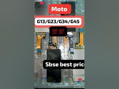 Motorola g13  moto G 23 moto G34 moto G45 display motorola