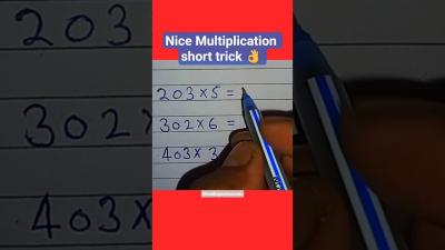 New Multiplication short trick trending maths mathematics education shorts