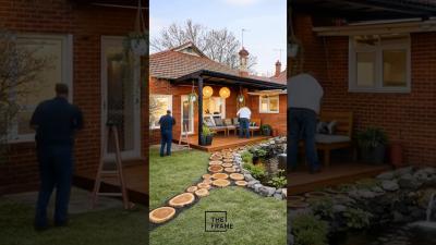 old house backyard renovation 1224 backyard homeimprovement ai homerenovation