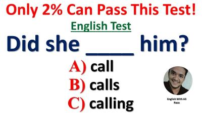 Only 2 Can Pass This American English Grammar Quiz  50 MCQs Grammar Challenge 2025
