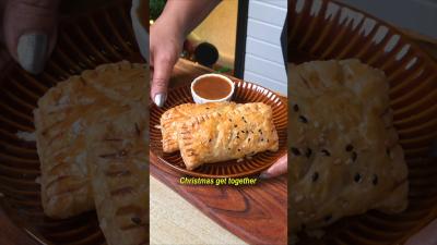 Pesto Chicken Puff Pastry
