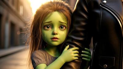 Please Follow Me Home My Mom Is About to Give Birth to My Little Brother Sobbed the Alien Girl