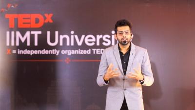 Readiness follows action  Sparsh Agarwal  TEDxIIMT University