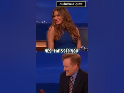Sofia Vergara And Conan Having Fun  Shorts SofiaVergara