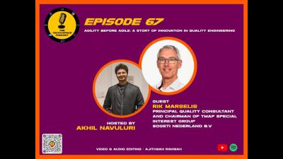 The TechoSpace Podcast Ep 67  Agility Before Agile A Story of Innovation in Quality Engineering