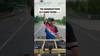 Worlds first DJ set on a Trailer