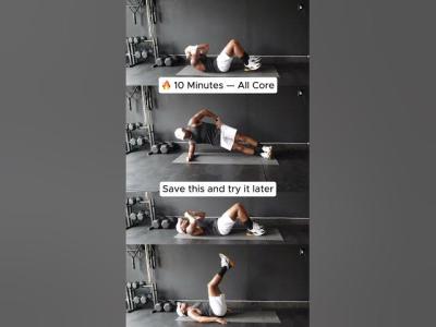10 minute abs workout you can do from home . shortsfitness abs core