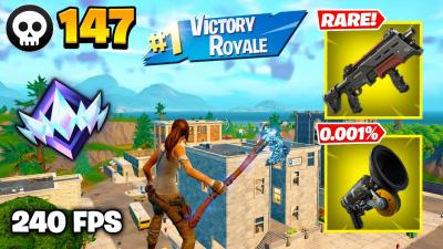 147 Elimination RANKED RELOAD Gameplay Wins Fortnite Chapter 7 Keyboard  Mouse