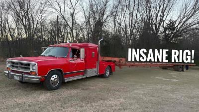 17 Years Parked Epic Trailer Rescue For The RARE CUMMINS MINI SEMI