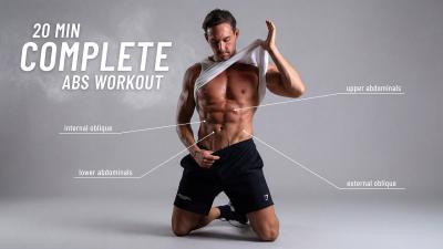 20 MIN COMPLETE ABS WORKOUT From Home