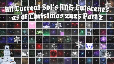 ALL CURRENT AURA CUTSCENES as of Christmas 2025 part 2  Sols RNG