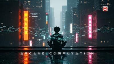 Arcane Computation  Cyberpunk Ambient Music for Focus Coding  Relaxation 3H