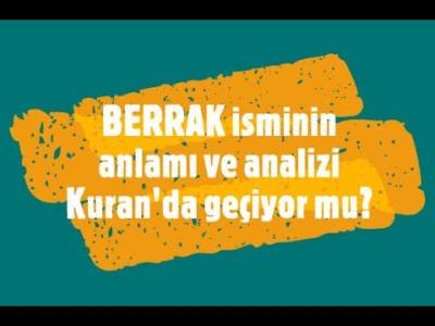 Berrak İsminin Anlamı ve Analizi Nedir