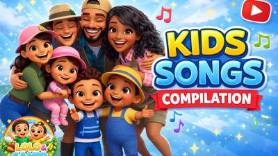 Best Kids Songs Compilation  Play Learn  Smile