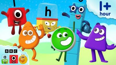 Blocks Characters through the Rainbow  Learning Cartoons for Kids Blocks Universe