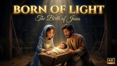 BORN OF LIGHT The Birth of Jesus  Full 3D Animated Movie 4K