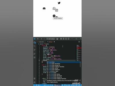 Button Social Media Html Css webdevelopment coding