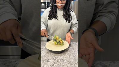 Chicken caesar salad wrap cooking quickmeals dinner ideas