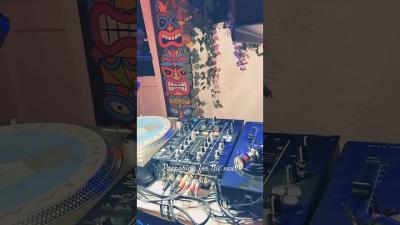 Creating a Vibe DJ Setup with Vinyl djsetup studiodecor vinyllovers
