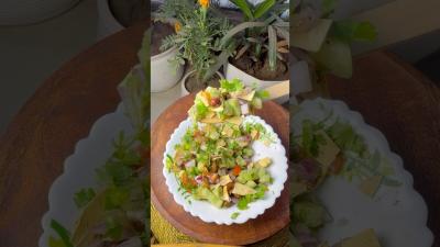 Cucumber Protein Salad  Tasty  Healthy shorts food recipe
