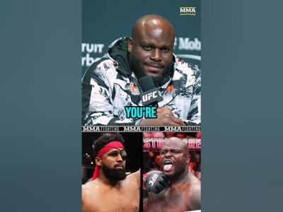 Derrick Lewis compares Waldo CortesAcosta to Roy Nelson at UFC324 press conference