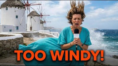 Dont Wear This in Greece  Reporter Bloopers