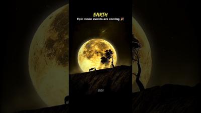 Earth vs Epic Moon Events 2026 Shorts Science Space Astronomy Earth