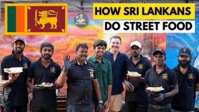 Eating Sri Lankas Most Legendary Street Food  Hoppers in Colombo